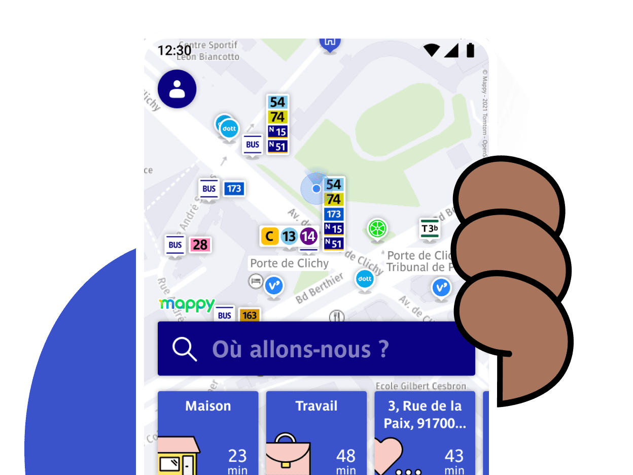 Application Bonjour RATP